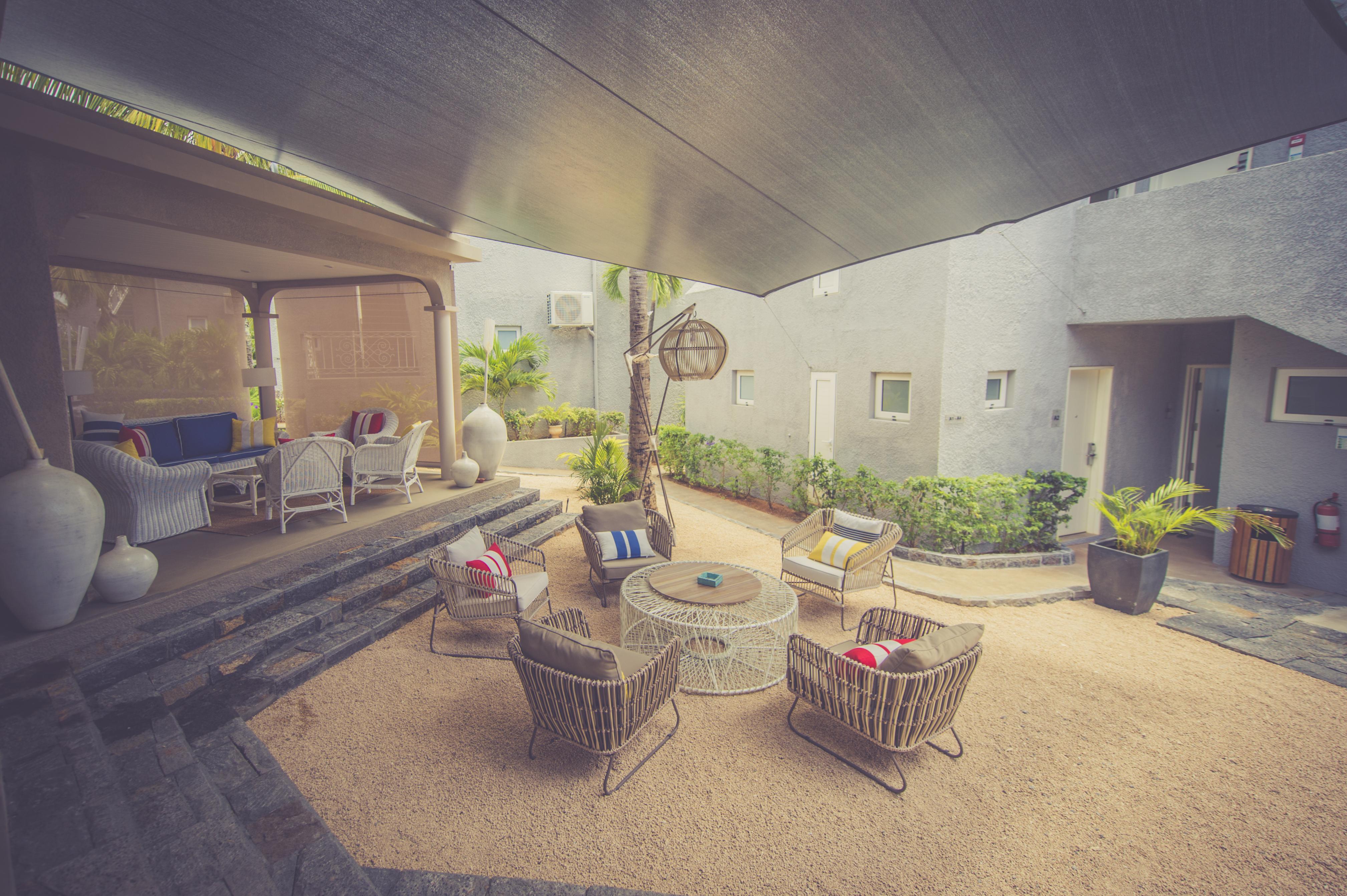 Voile Bleue Boutique Hotel Pointe aux Piments Luaran gambar