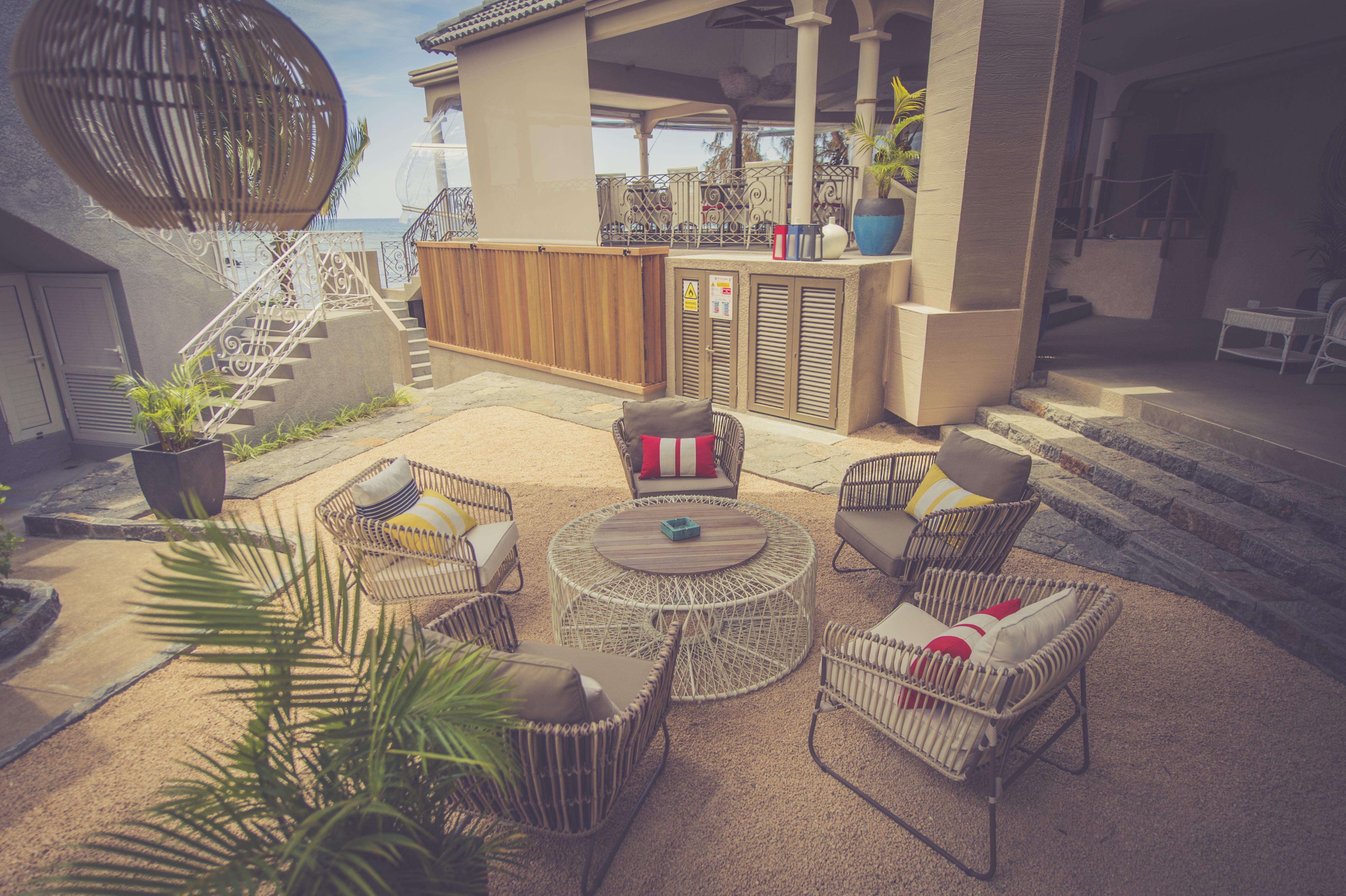 Voile Bleue Boutique Hotel Pointe aux Piments Luaran gambar