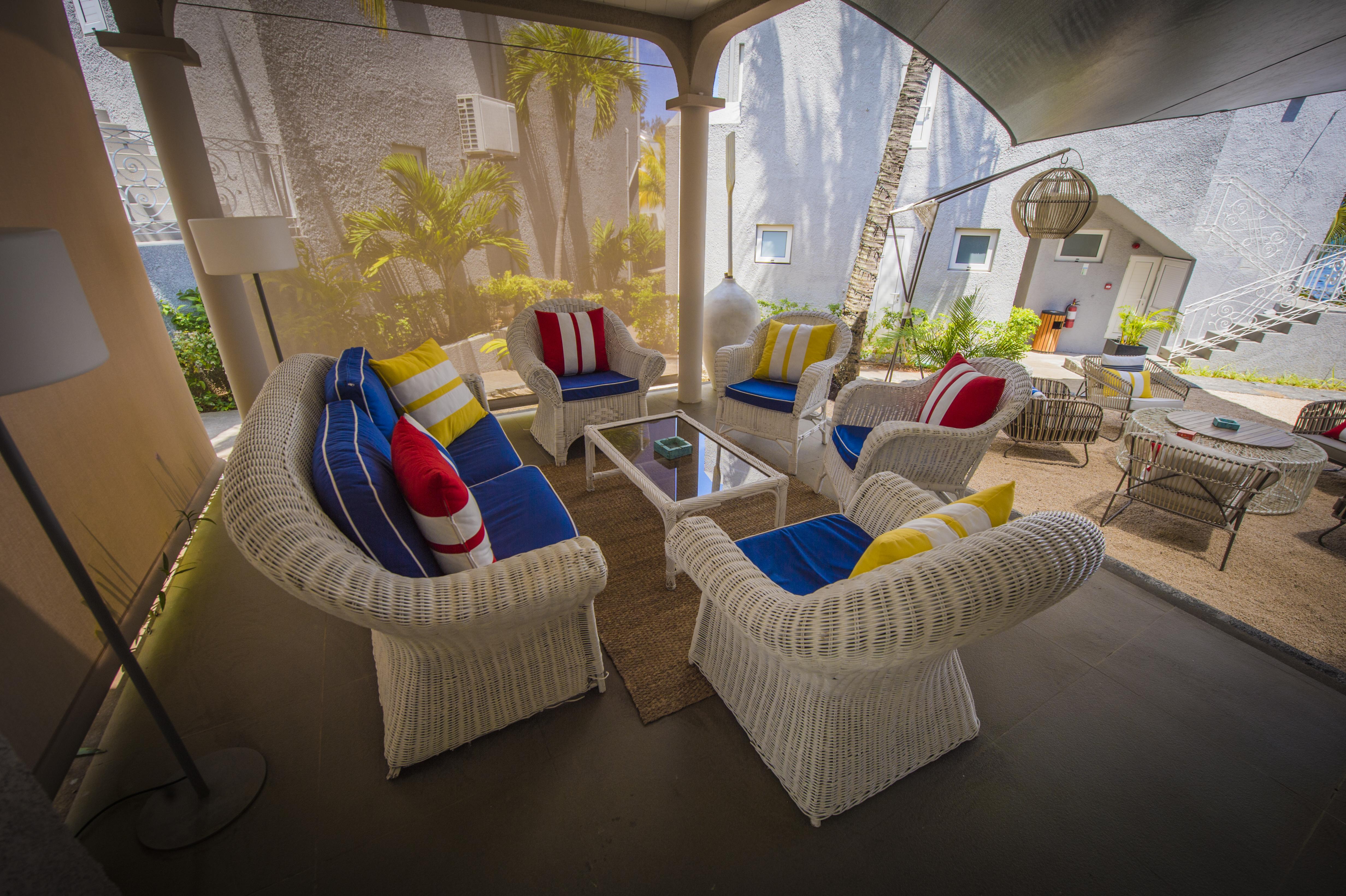 Voile Bleue Boutique Hotel Pointe aux Piments Luaran gambar