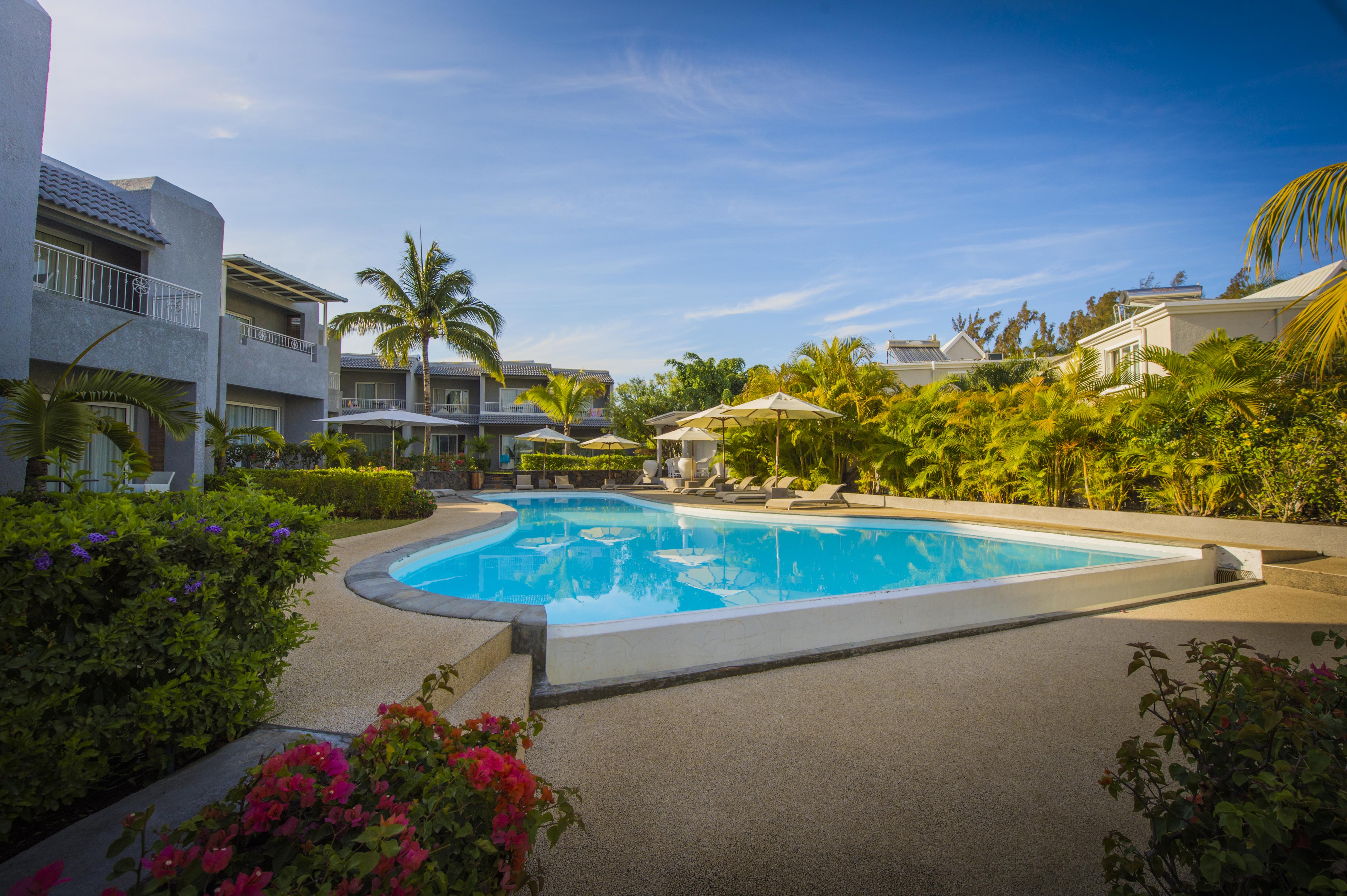 Voile Bleue Boutique Hotel Pointe aux Piments Luaran gambar