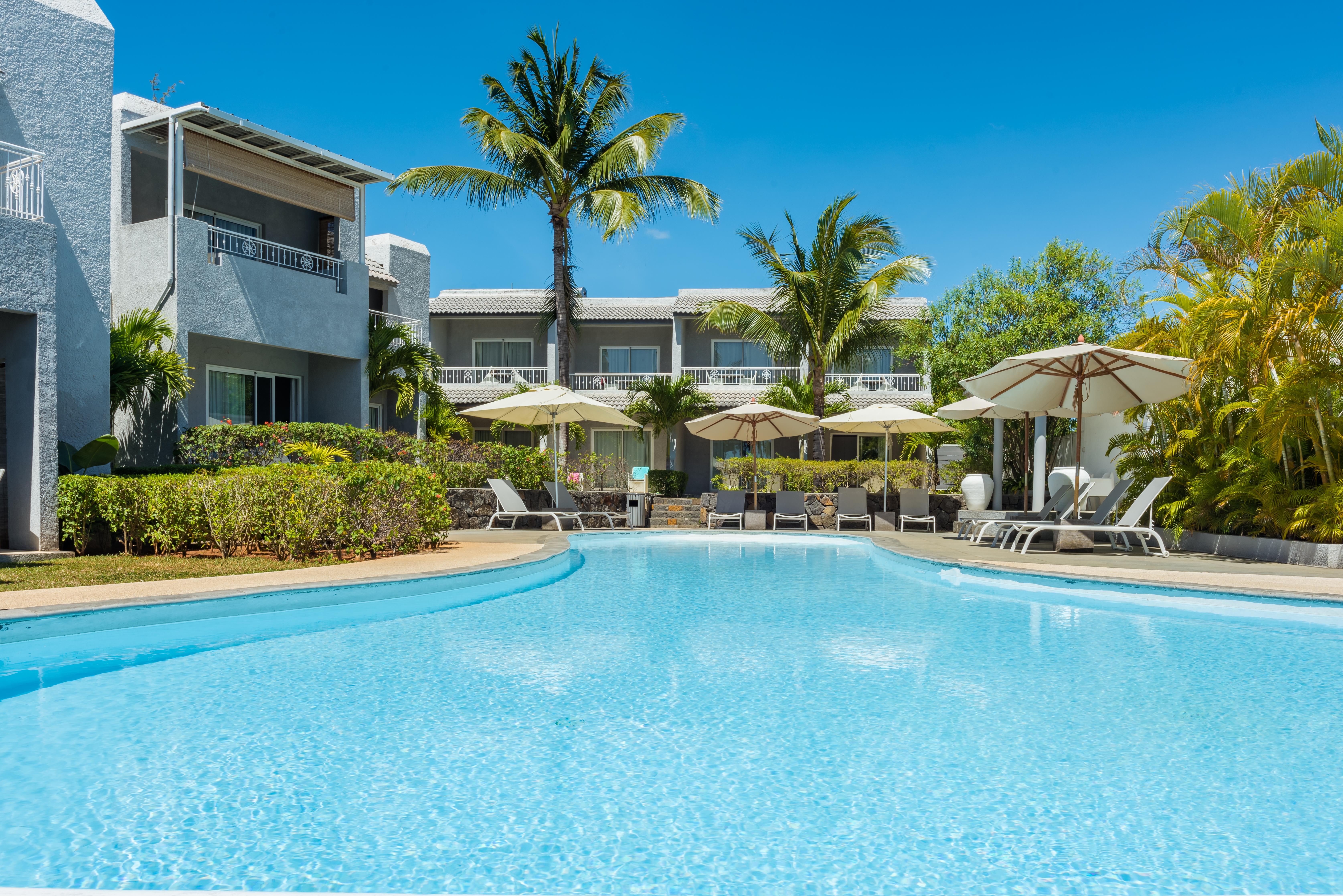 Voile Bleue Boutique Hotel Pointe aux Piments Luaran gambar