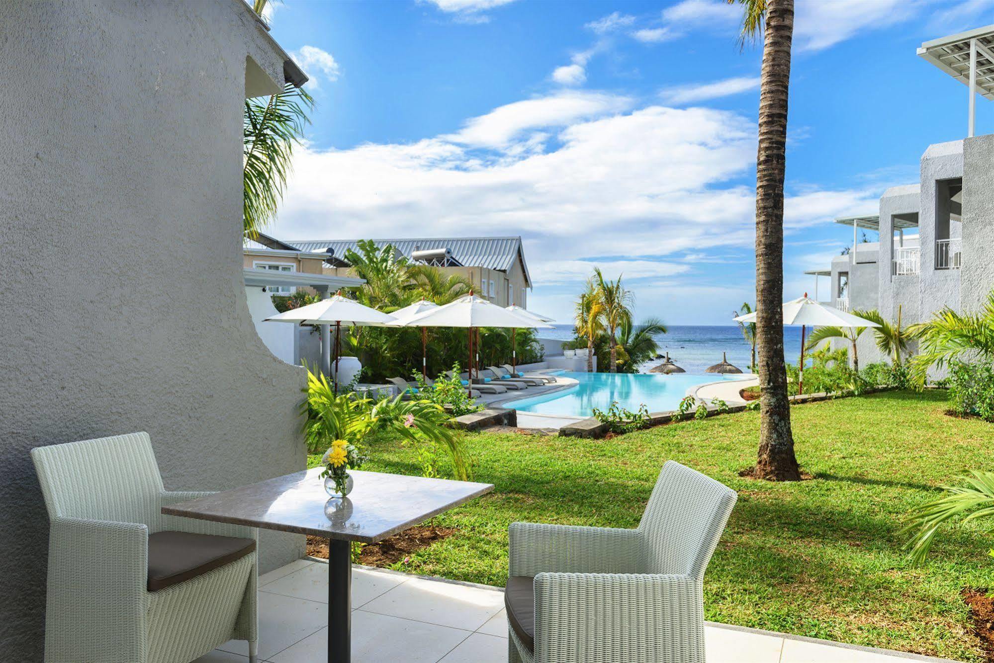 Voile Bleue Boutique Hotel Pointe aux Piments Luaran gambar
