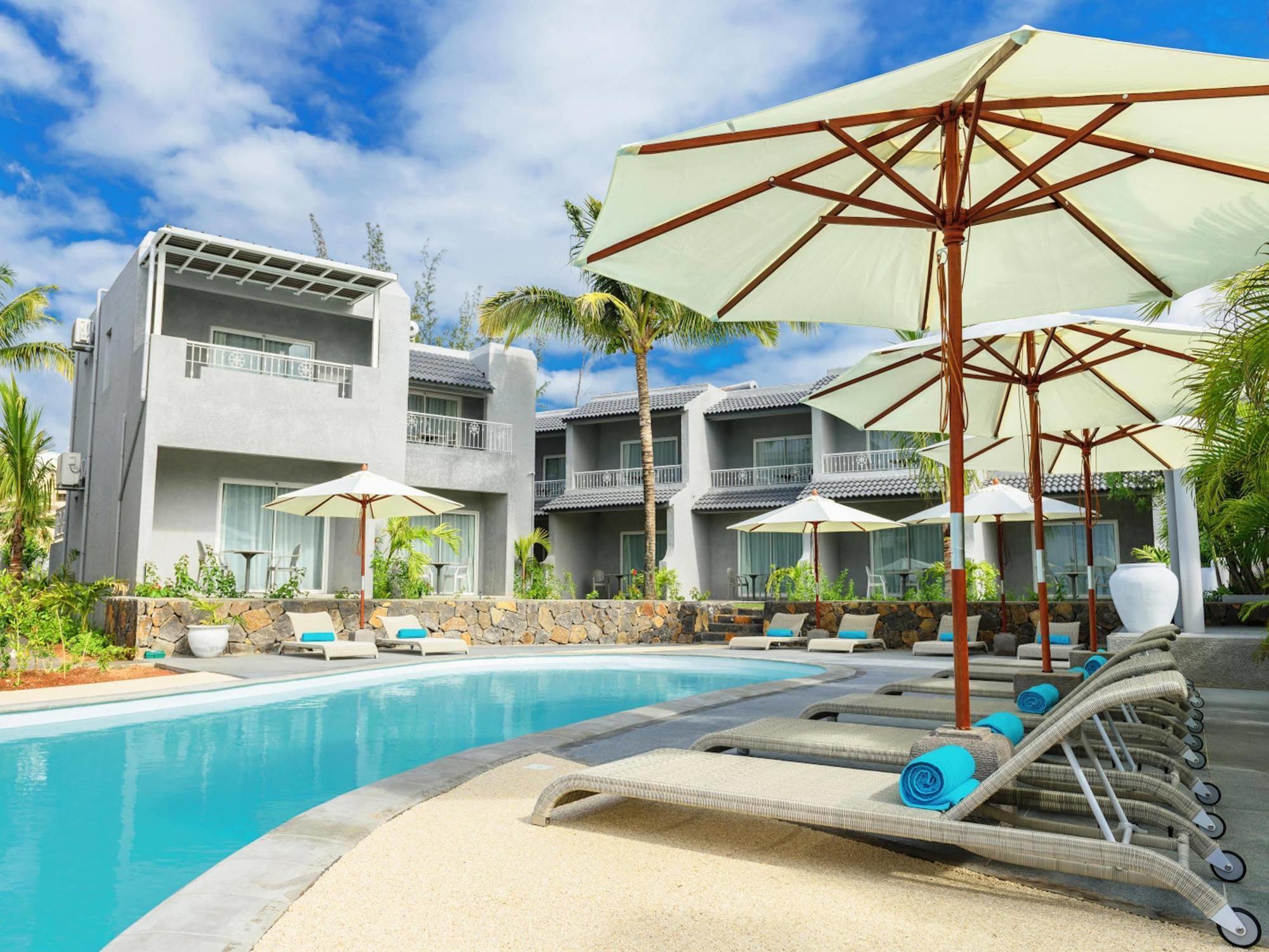 Voile Bleue Boutique Hotel Pointe aux Piments Luaran gambar