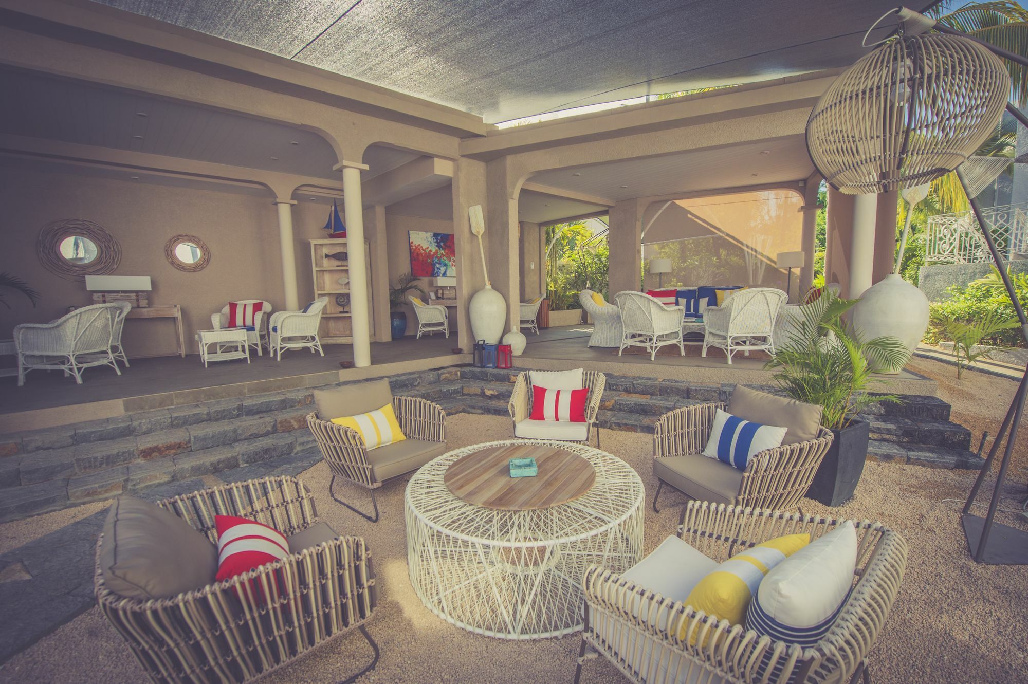 Voile Bleue Boutique Hotel Pointe aux Piments Luaran gambar